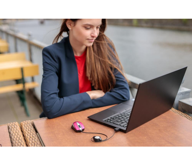 VERBATIM Travel różowa USB 49021 - 1193953 - zdjęcie 4